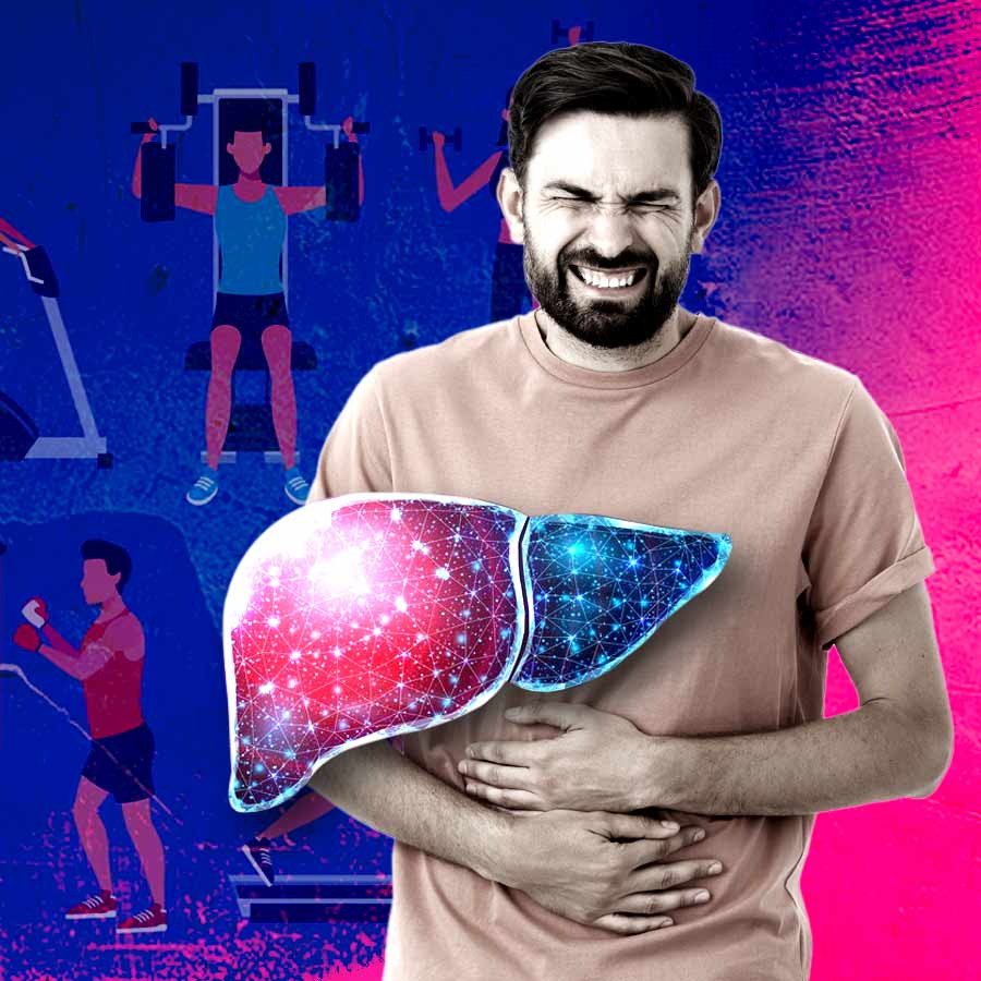 Doctors suggest muscle building exercises can help cure fatty liver disease
