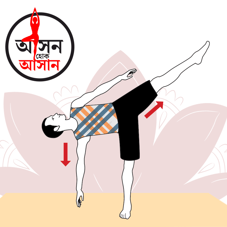 What are the health benefits of Ardha Chandra Chapasana
