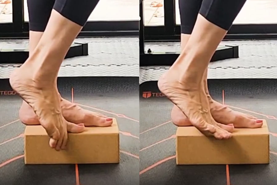 শিখে নিন ব্যায়াম। দেখাচ্ছেন ভাগ্য়শ্রী।