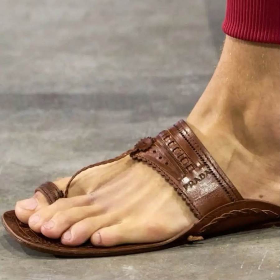 After backlash Prada acknowledges that their leather footwear was of indian kolhapuri chappal Origin dgtl