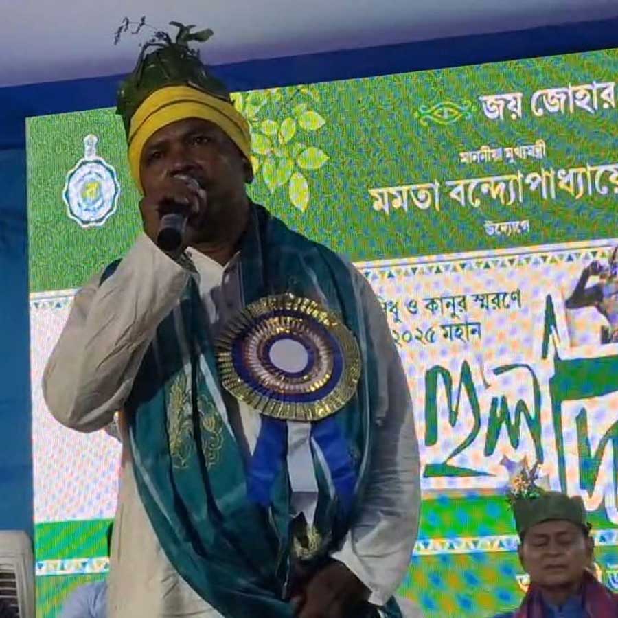 A Tribal leader accused West Bengal Government for no development in Bardhaman dgtld