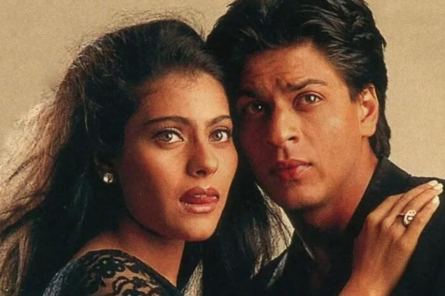 kajal and shah rukh khan