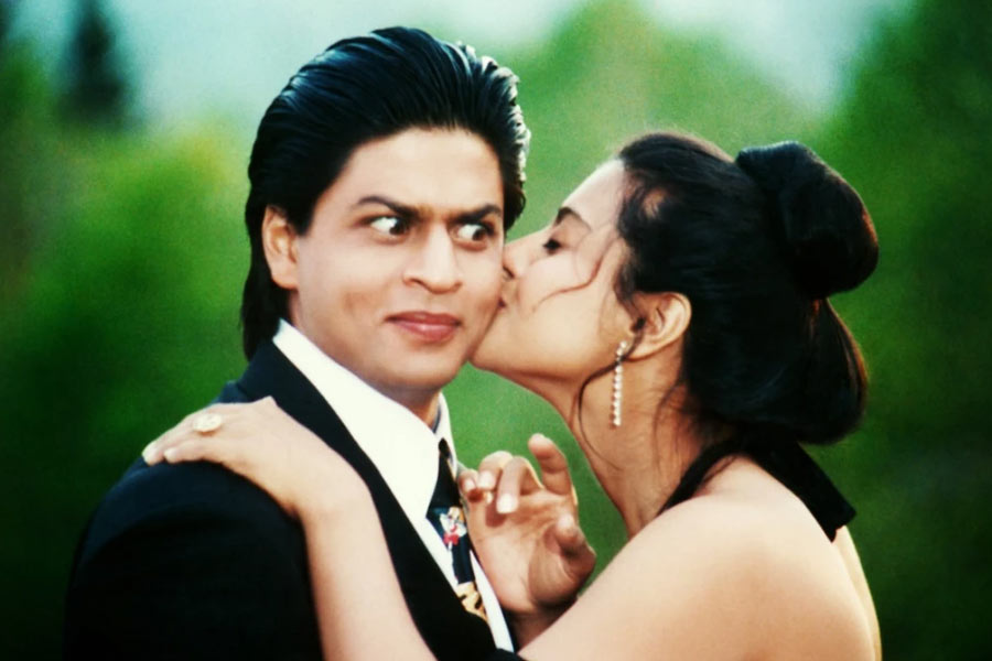kajal and shah rukh khan