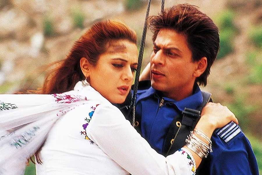 preeti zinta and shah rukh khan