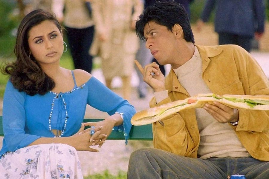 rani mukherji and shah rukh khan