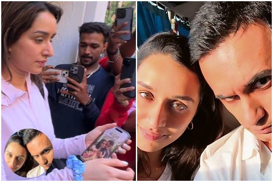 Actress Shraddha Kapoor's mobile wallpaper is rumoured boyfriend Rahul Mody dgtl