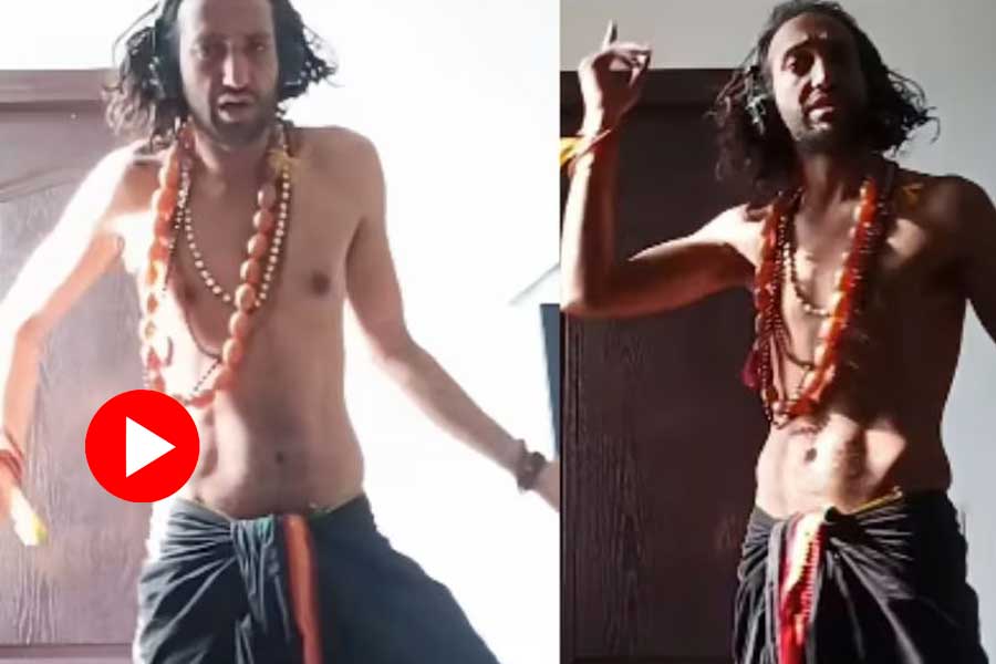Video shows IIT Baba doing tandav dance, internet reacts
