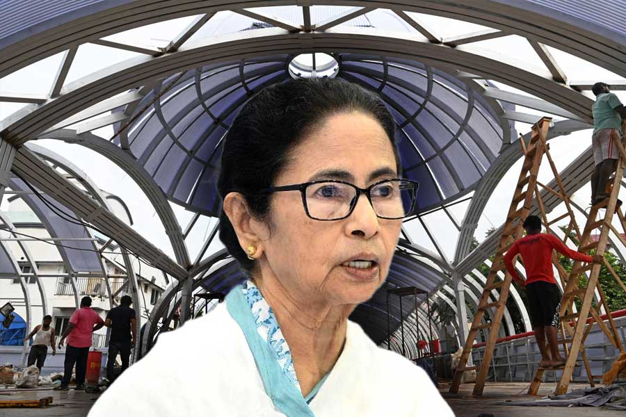 Kalighat Skywalk will be inaugurated on April 14, said Mamata Banerjee