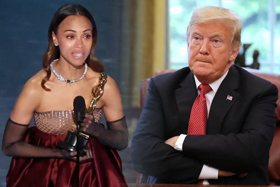 oscars 2025 zoe saldana takes a dig at trumps immigration policy in her victory speech and actress daryl hannah pays tribute to ukraine dead people dgtl