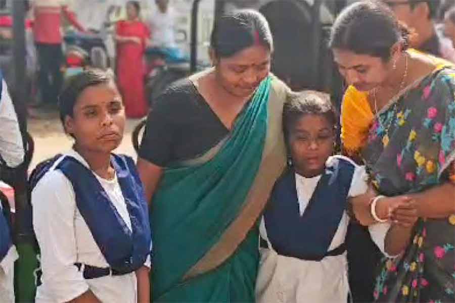 Specially Abled sisters from Shantipur appeared in Higher Secondary Exam 2025
