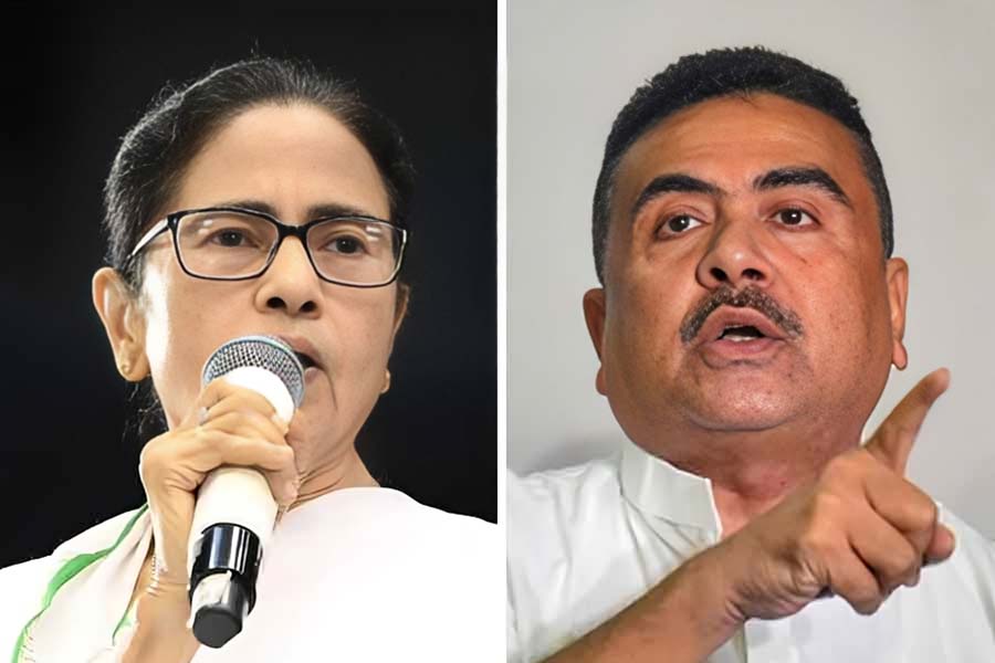 Bjp leader Suvendu Adhikari will open a new office in CM Mamata Banerjees 73 ward