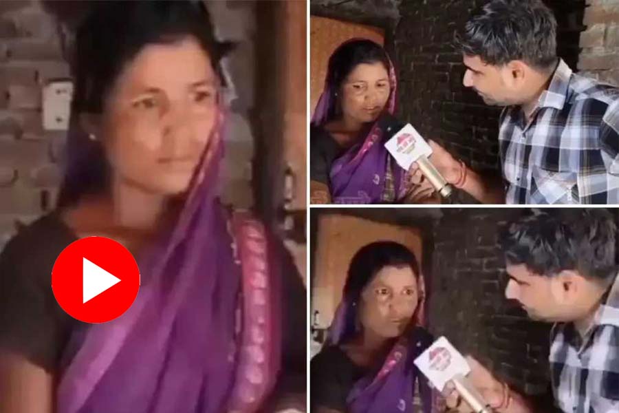 Woman bizarre claims dead husband visited her in dreams and blessed her with child, video goes viral