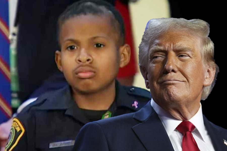Donald Trump has appointed 13 years old to the US secret service