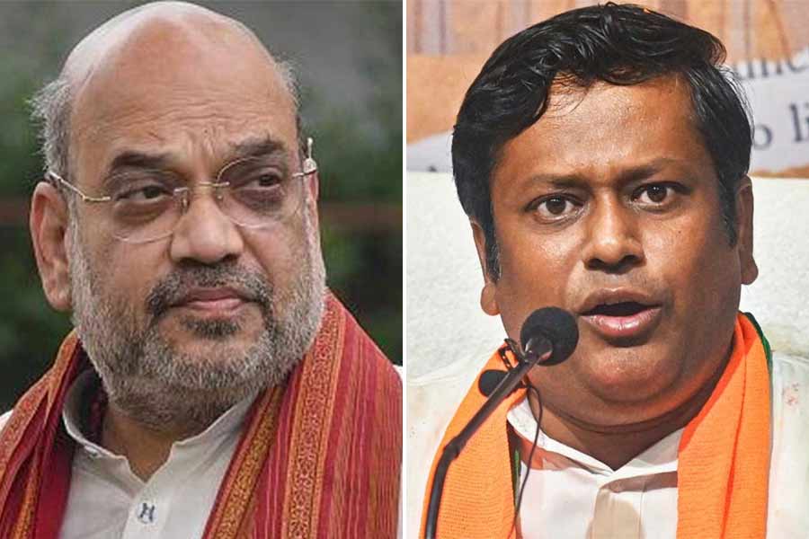 Sukanta Majumdar & Amit Malavya meet Amit Shah