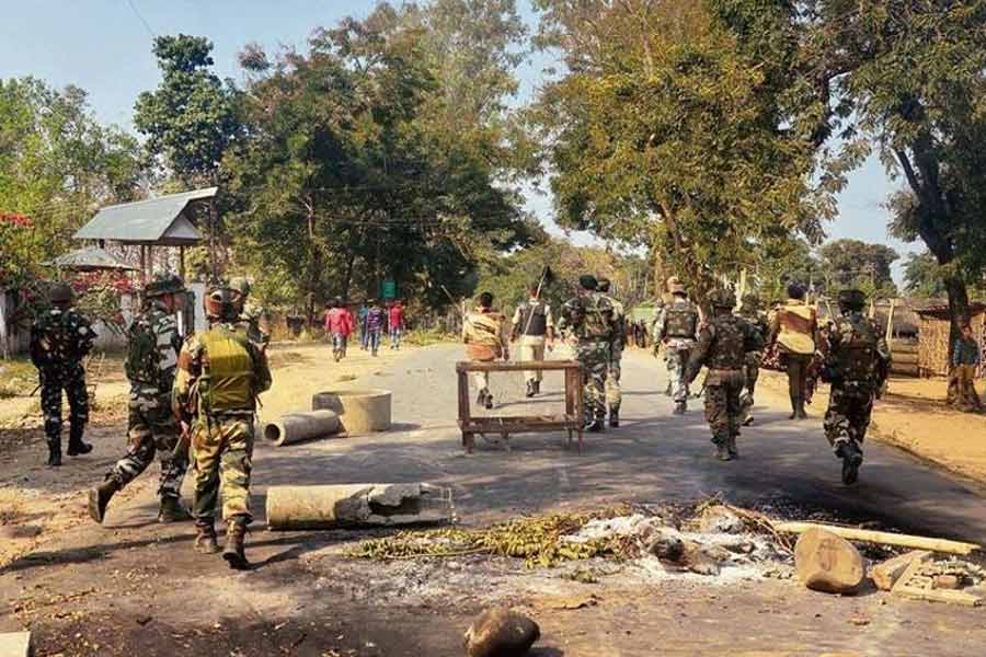 One labourer killed, another injured as IED planted by Maoists explodes at iron ore mine in Narayanpur of Chhattisgarh dgtl
