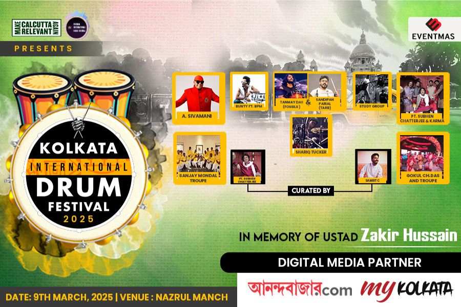 Kolkata International Drum Festival to pay tribute to Zakir Hussain dgtl