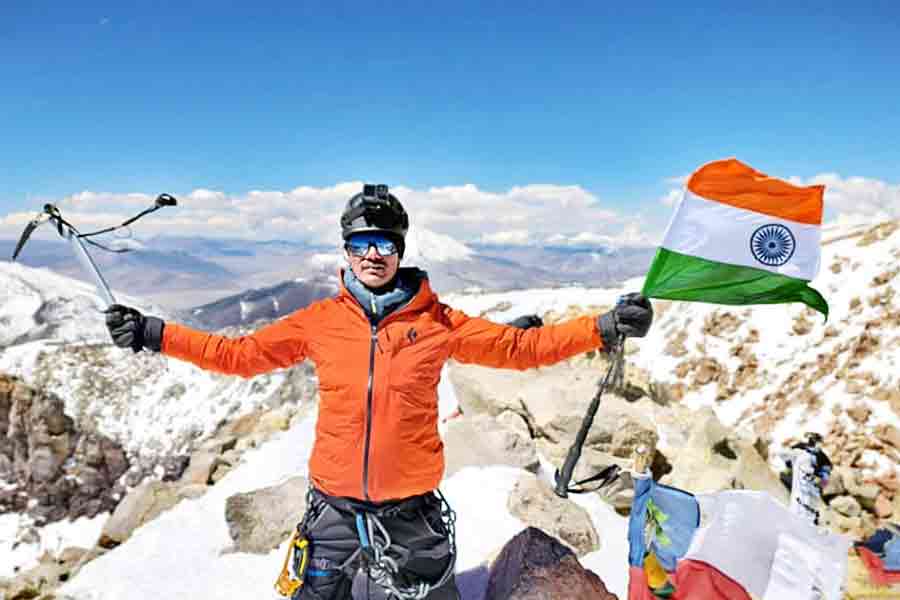 A young man from Hindmotor area conquered the highest volcano