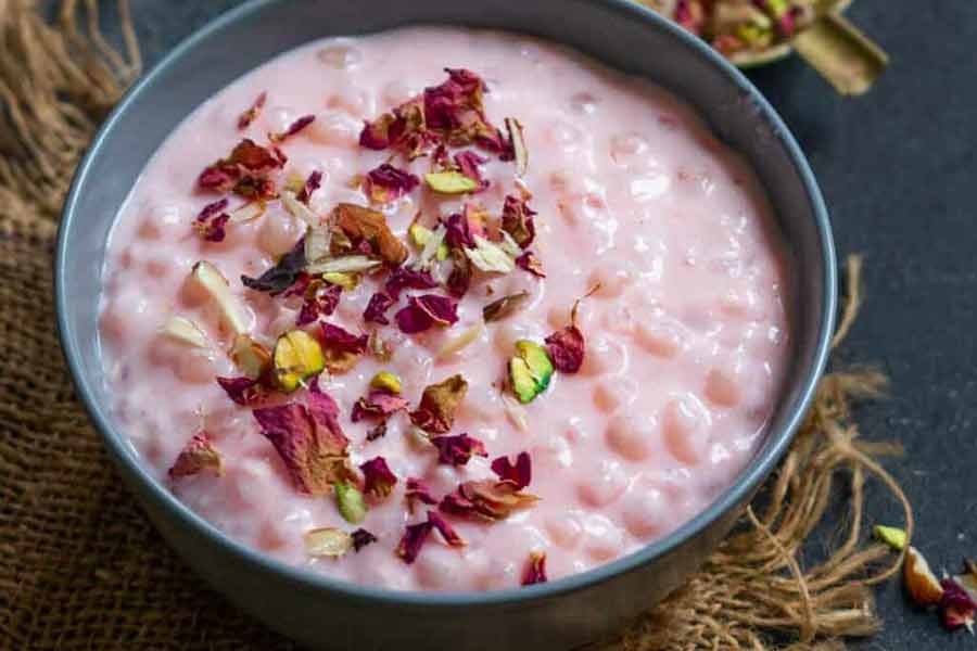 A dessert Recipe made with rose and milk dgtl