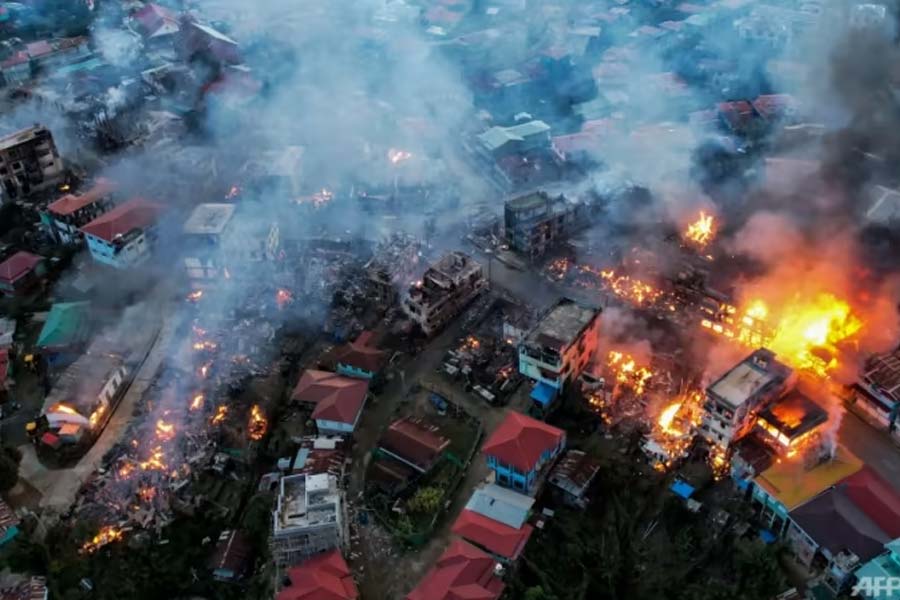 Myanmar Civil War