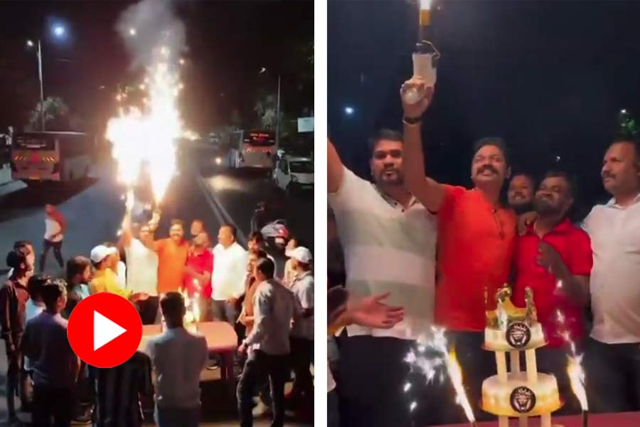 Video of cop celebrating birthday with history sheeters in Pimpri-Chinchwad goes viral
