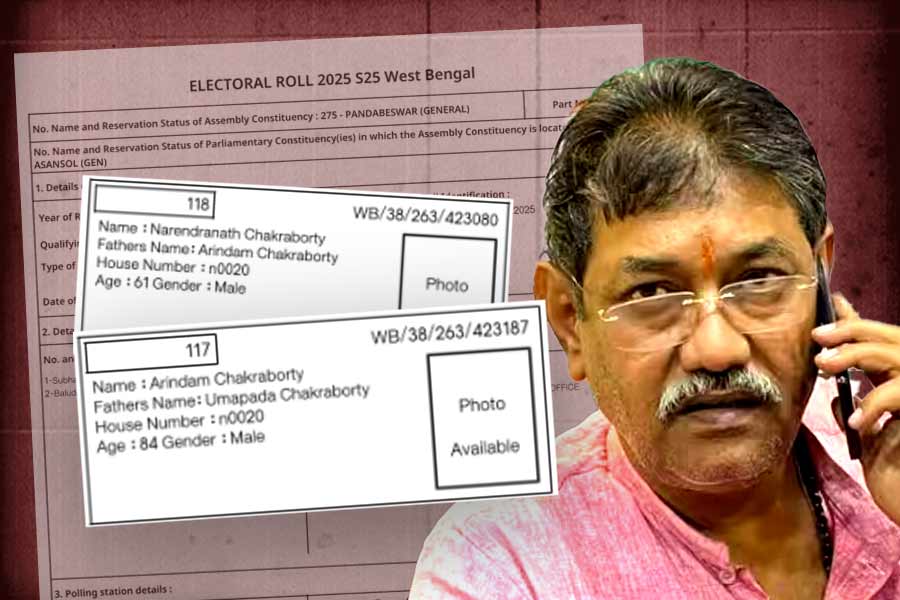TMC MLA Narendranath Chakraborty's late father's name in voter list, Controversy in Pandabeswar dgtld