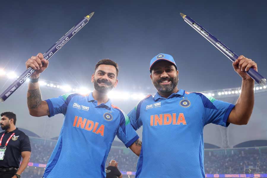 Picture of Virat Kohli and Rohit Sharma