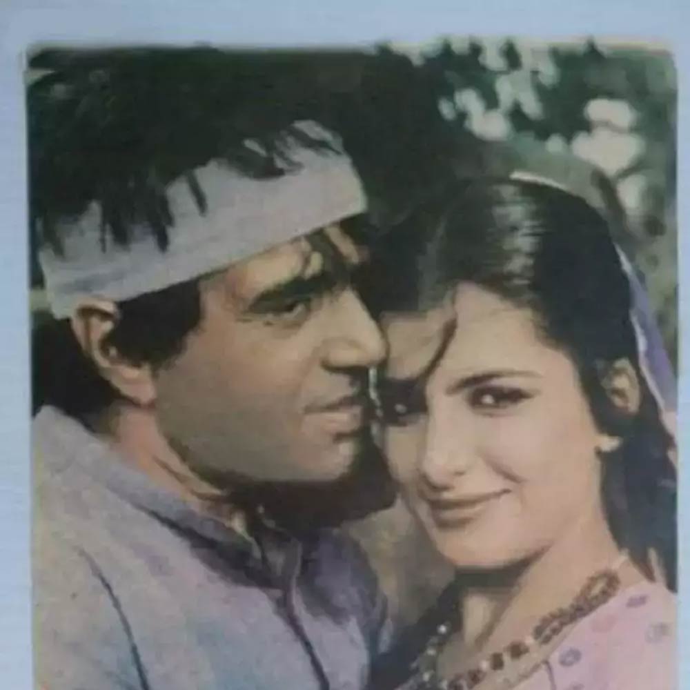 Dharmendra and Anita Raj