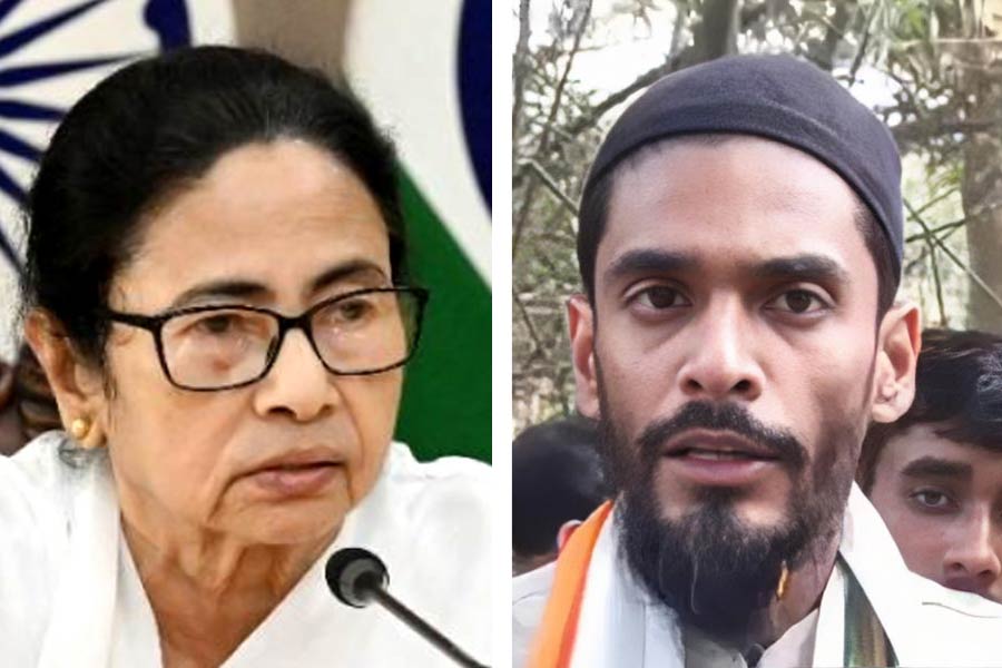 ISF MLA Nawsad Siddique meets CM Mamata Banerjee at Nabanna