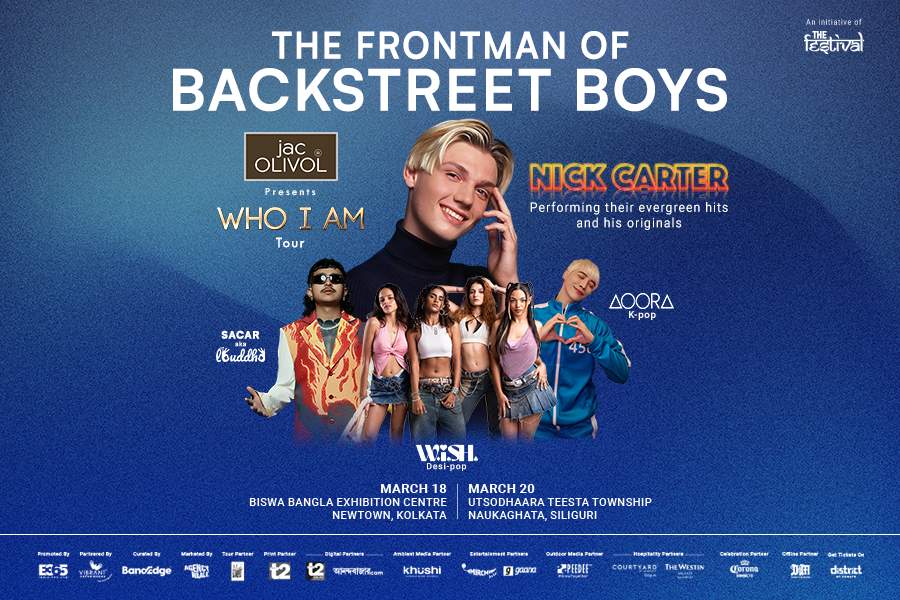 Nick Carter, the iconic 90s pop star is coming to bengal with a nostalgic musical journey Dgtl