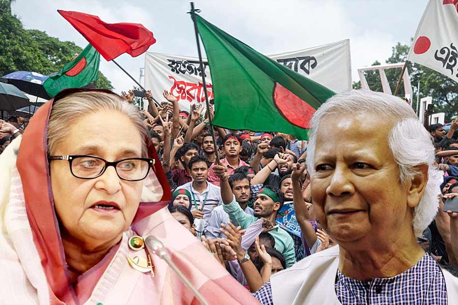 Muhammad Yunus attacked Sheikh Hasina govt with term family of bandits dgtl