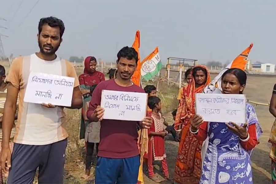 Complain against panchayat member for taking money for recruiting candidates