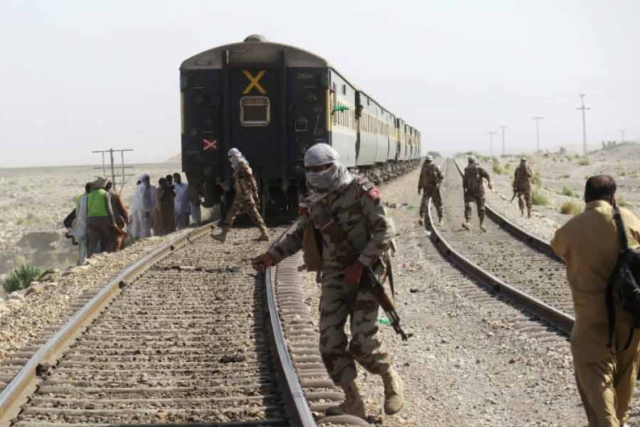 Pakistan Train Hijack