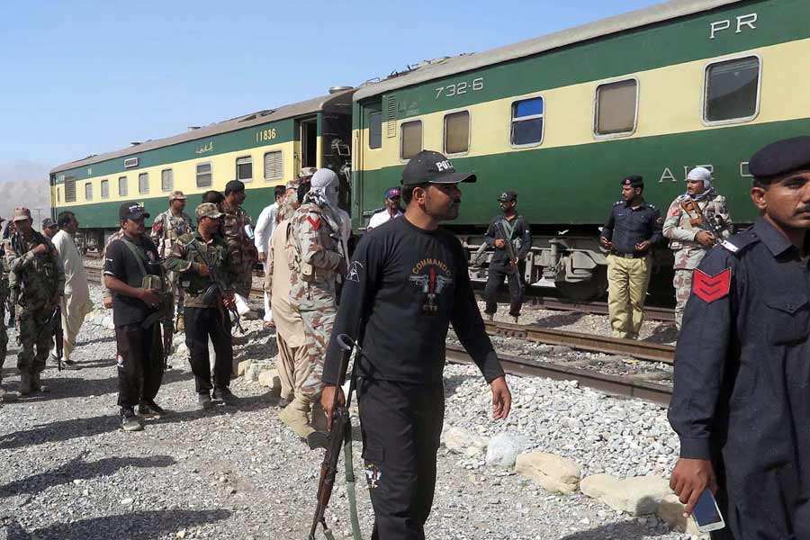 Pakistan Train Hijack
