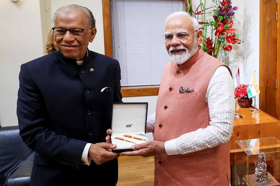 India and Mauritius signed maritime security agreement