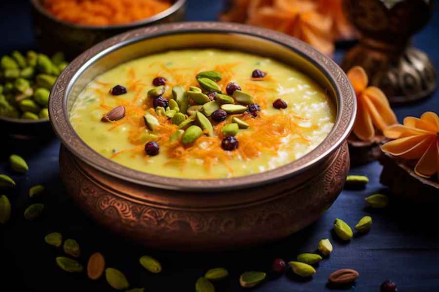 রাগির ক্ষীর।