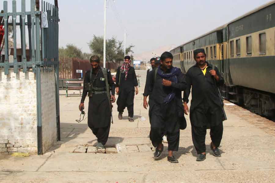 Pakistan Train Hijack  