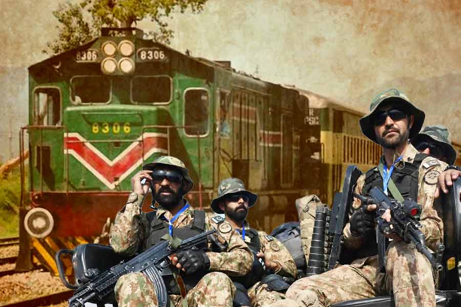 Pakistan Train Hijack  