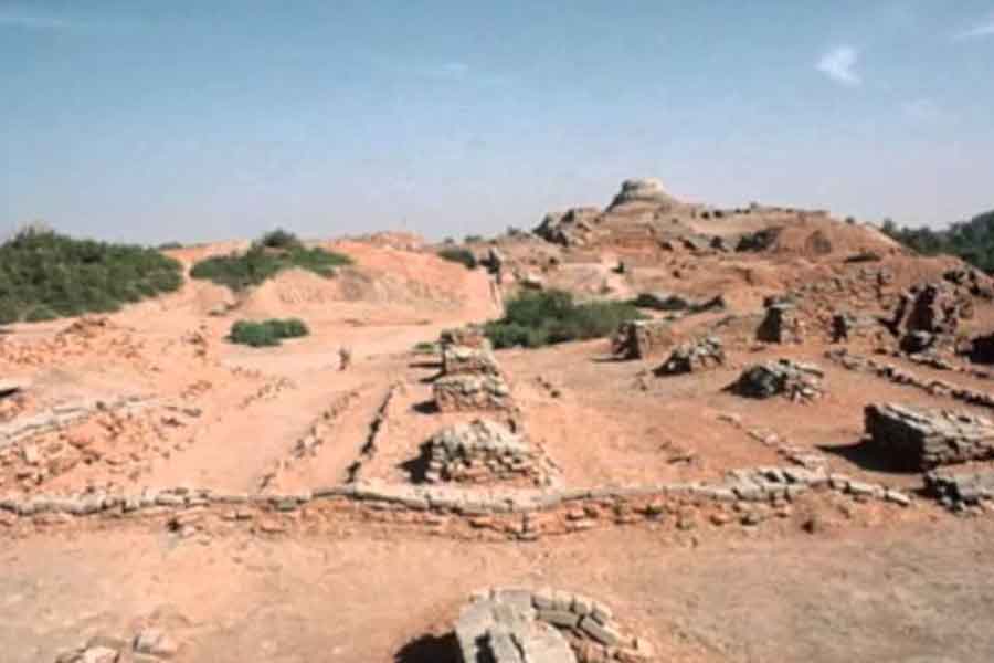 Ancient script of Indus valley 