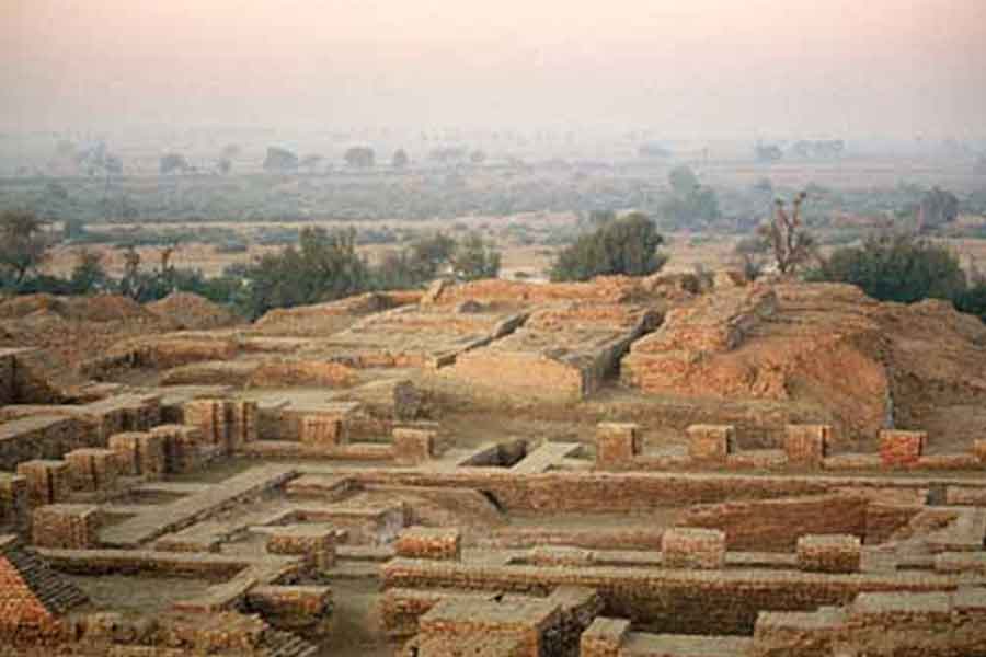 Ancient script of Indus valley 