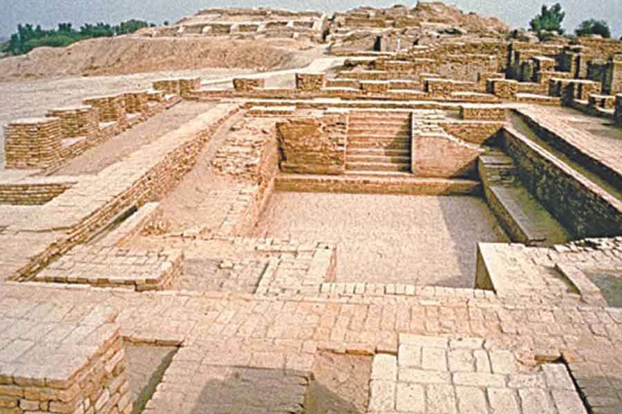 Ancient script of Indus valley 