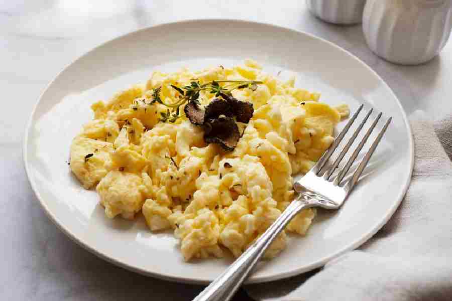 Water or Milk which is perfect for scrambled eggs dgtl