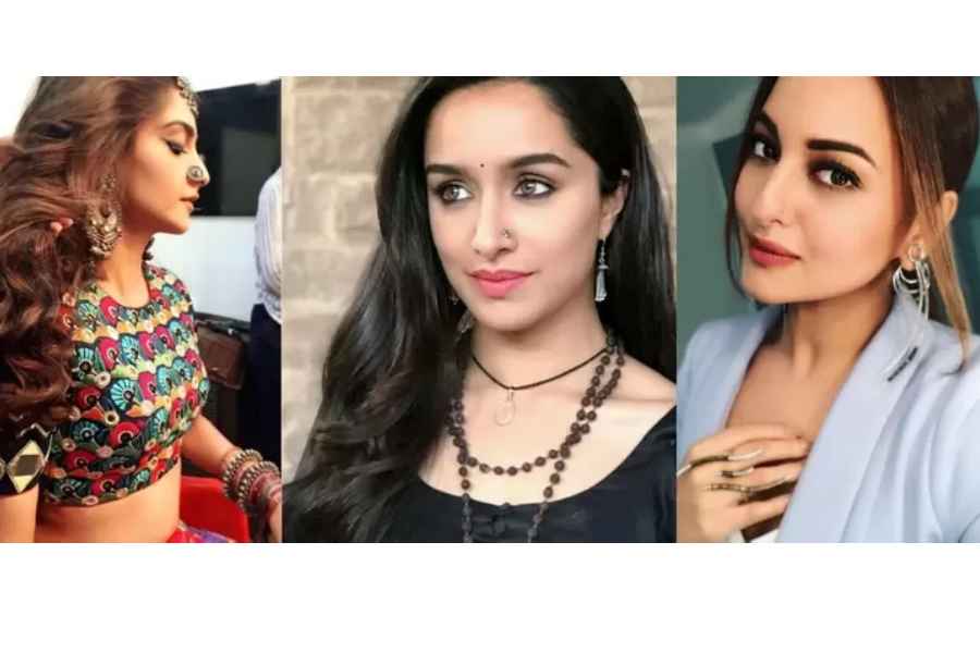 নানা রকমের নাকের গয়না পছন্দ করছে এখনকার প্রজন্ম। 