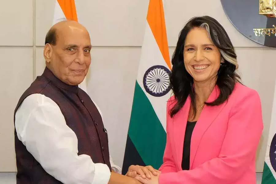Ajit Doval-Tulsi Gabbard Meet
