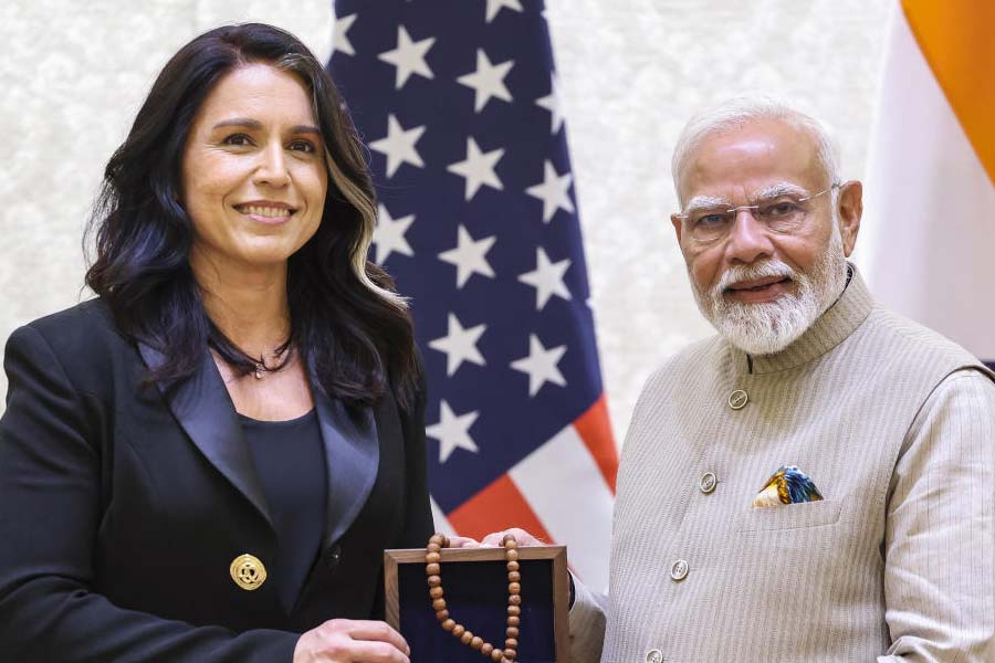 Ajit Doval-Tulsi Gabbard Meet