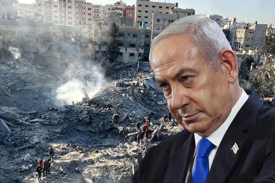 Israel’s Prime Minister Benjamin Netanyahu warns deadly Gaza strikes