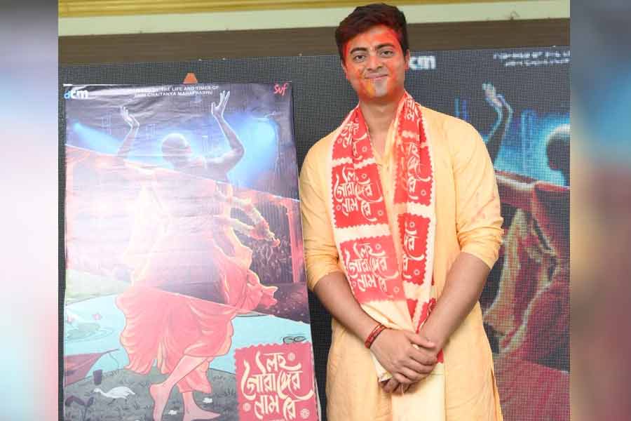 সৃজিত মুখোপাধ্যায়ের ‘গৌরাঙ্গ’ দিব্যজ্যোতি দত্ত।