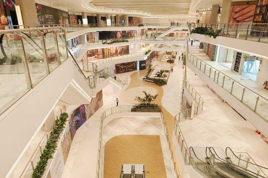 Oberoi Realty has opened Sky City Mall 