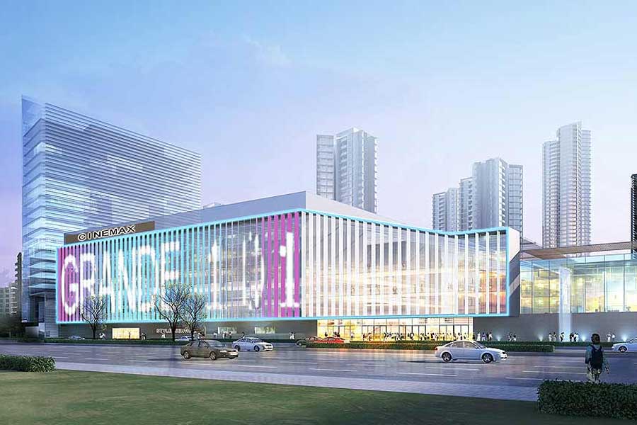 Oberoi Realty has opened Sky City Mall 