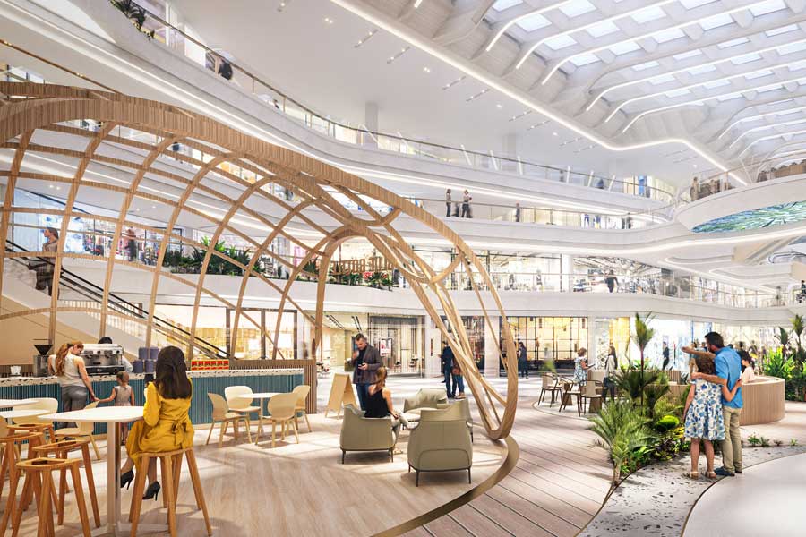 Oberoi Realty has opened Sky City Mall 