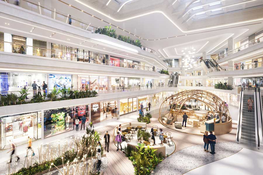 Oberoi Realty has opened Sky City Mall 